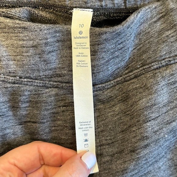 LULULEMON Heather Grey Joggers - Picture 4 of 4